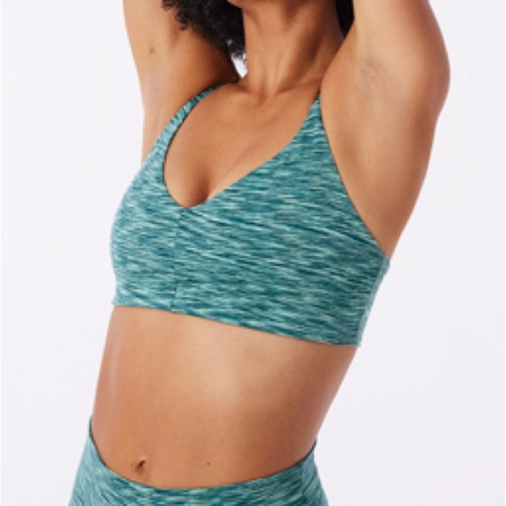 Outdoor Voices Freeform Flow Bralette Patina Mix Size XXS